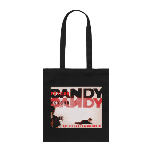 Psycho Candy Black Tote