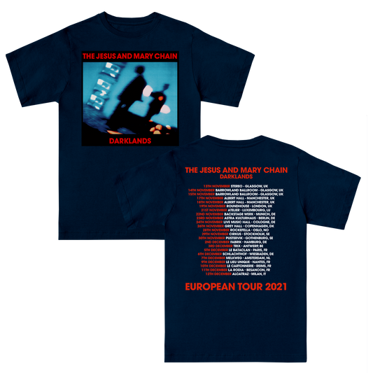 Darklands 2021 Tour Navy Tee