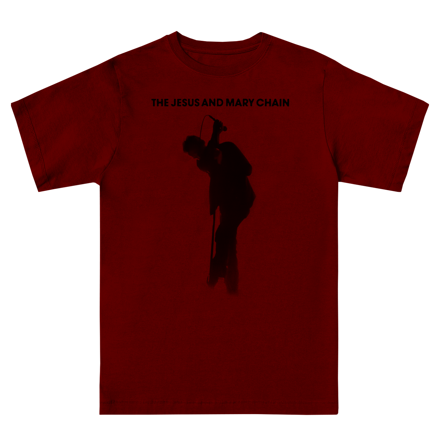 Jim Silhouette Dark Red Tee