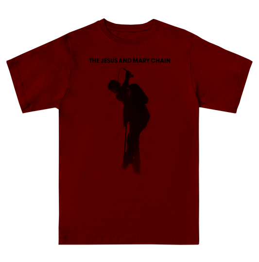 Jim Silhouette Dark Red Tee